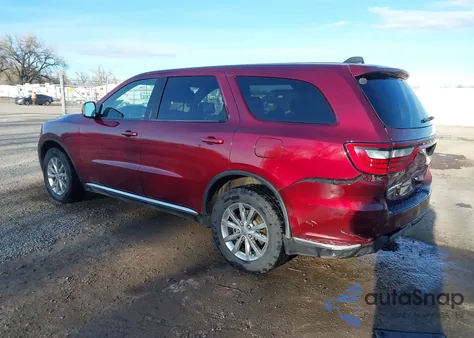 2016 Dodge Durango Sxt z USA, uszkodzony, nr VIN 1C4RDJAG5GC503223
